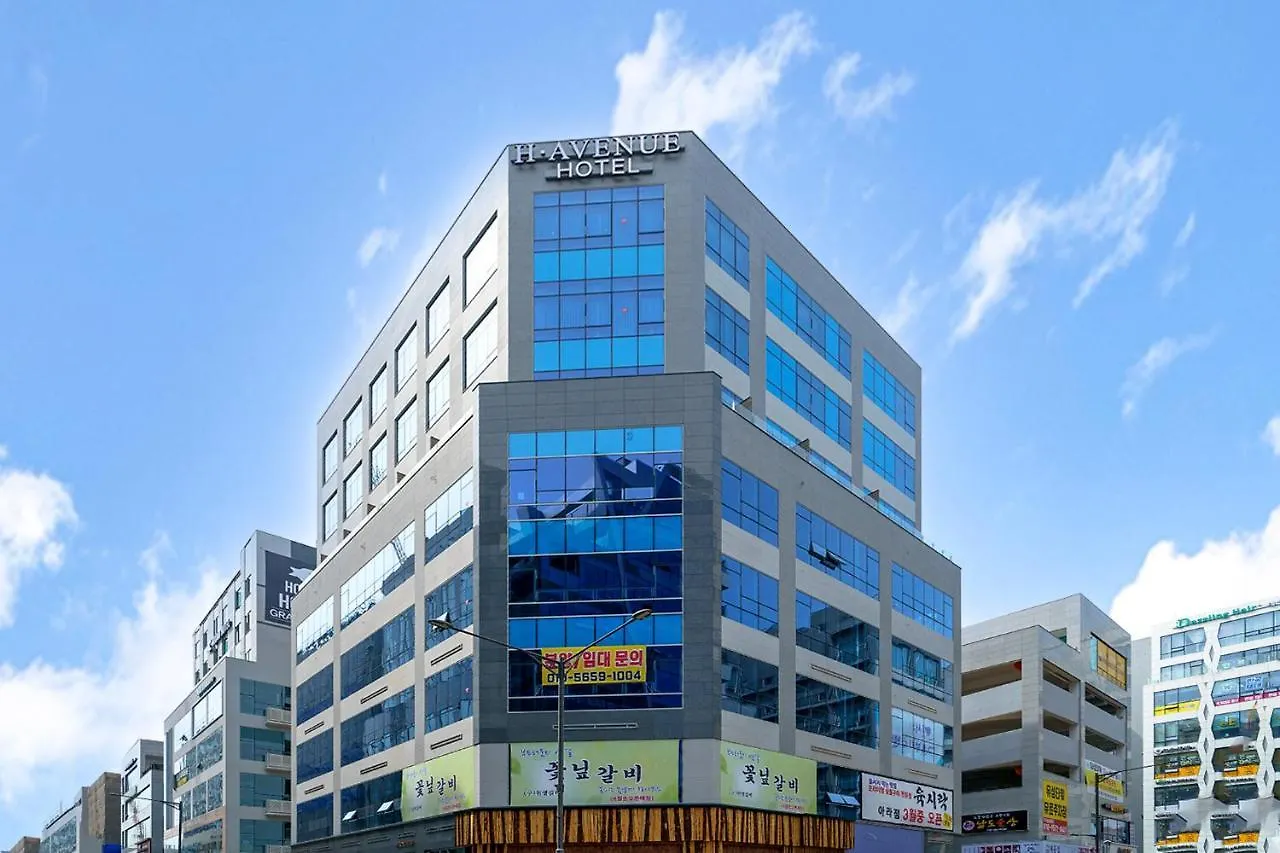 انشيون H-Avenue Hotel Geomdan New Town